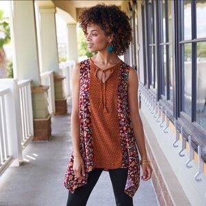 Matilda Jane Teach Me Tunic Tank - S